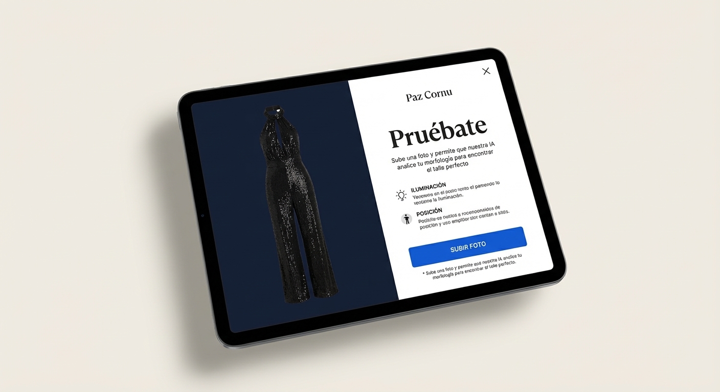 Interfaz de prueba virtual Paz Cornu